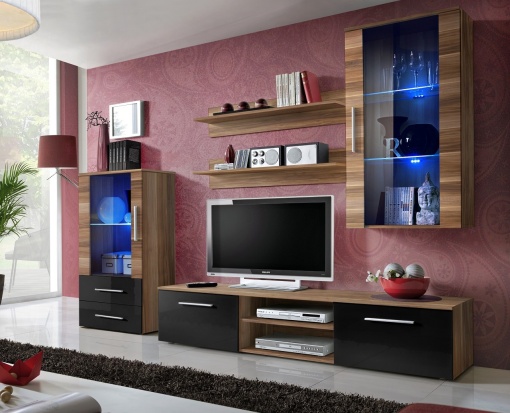 SET LIVING MODULAR CU LED GALINO J28 NSHN GJ STIL MODERN ASM