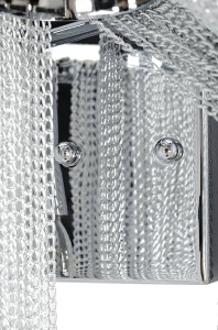 APLICA ATLANTA, CROM, DIN METAL SI ALUMINIU, STIL MODERN FUTURIST - Img 4