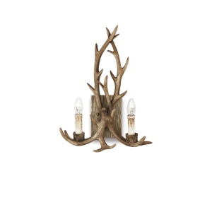 APLICA CHALET AP2, BEJ, DIN RASINA, STIL RUSTIC