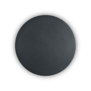 APLICA COVER AP D20 ROUND, NEGRU, DIN ALUMINIU, STIL MODERN