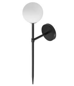 Aplica de perete neagra moderna 52cm APP577-1W - Img 3