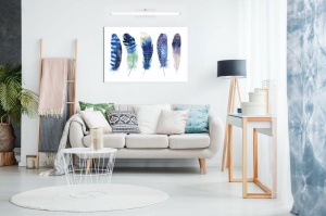 APLICA LED BAIE APP374-1W, 12W, 50 cm, ALB/ARGINTIU, DIN METAL, STIL MODERN, TU - Img 5