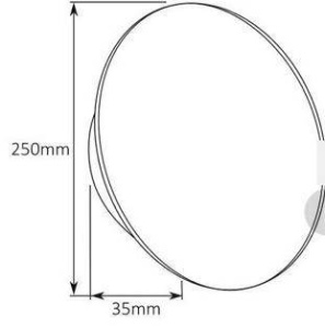 APLICA/PLAFONIERA SHADOW SUN, DIN METAL, NEGRU MAT, STIL MODERN - Img 7