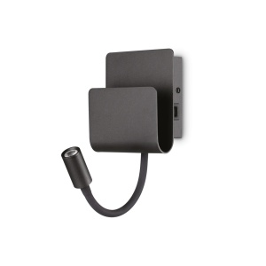 APLICA PROBE AP2, NEGRU, DIN ALUMINIU, STIL MODERN