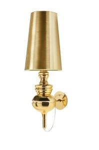 APLICA QUEEN 18, AURIE, DIN ALUMINIU SI PLASTIC, STIL MODERN, B2
