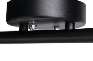 APLICA RAVEN 2, ALB MAT SI NEGRU MAT, DIN METAL, STIL INDUSTRIAL - Img 3
