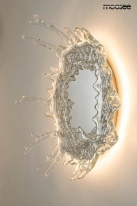 APLICA SPLASH L, CONFECTIONATA DIN OTEL, ACRIL SI OGLINDA, STIL MODERN - Img 4