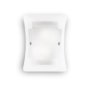 APLICA TRIPLO AP2, ALB, DIN STICLA, STIL MODERN