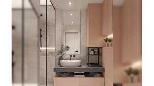 BATERIE INCASTRAT REA LUNGO+BOX, NEGRU MAT, DESIGN MODERN, CALITATE SUPERIOARA, REA - Img 4