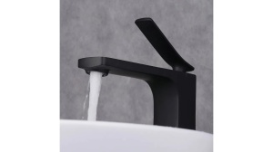 BATERIE LAVOAR REA SONIC, HIGH, NEGRU, DESIGN MODERN, CALITATE SUPERIOARA, REA - Img 3