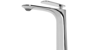 BATERIE PENTRU BAIE REA BERG, HIGH, CROM, DESIGN MODERN, CALITATE SUPERIOARA, REA - Img 3