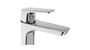 BATERIE PENTRU BAIE REA RUSEL, LOW, CROM, DESIGN MODERN, CALITATE SUPERIOARA, REA - Img 4