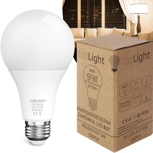 Bec cu LED RSL023 E27 9W Warm