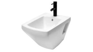 BIDEU SUSPENDABIL DIEGO REA, ALB, DESIGN MODERN, CALITATE SUPERIOARA, REA