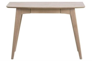 BIROU WOODSTOCK, STEJAR DESCHIS, 105 CM, DIN STEJAR SI MDF, STIL CLASIC, B2
