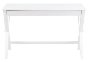 BIROU WRITEX, ALB, 120 CM, DIN MDF SI FURNIR, STIL MODERN, B2 - Img 3