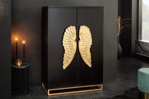 BUFET 140CM, DIN LEMN MASIV DE MANGO SI METAL, CU ORNAMENTE DEOSEBITE, ARTIM GROUP SELECTION