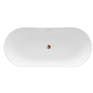 CADA ACRILICA FREESTANDING REA LUSSO SLIM 170, CU CAPAC DOP ALB, CALITATE SUPERIOARA - Img 9