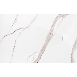 CADITA DE DUS, REA MAGNUM CARRARA 90X120, ALBA, CALITATE SUPERIOARA