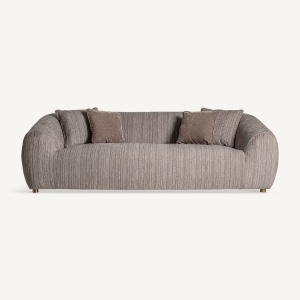 CANAPEA DOLCEDO, MARO/TAUPE, CONFECTIONATA DIN LEMN DE PIN, SPUMA SI POLIESTER, STIL MODERN