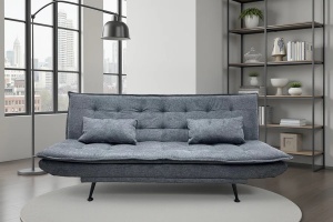 CANAPEA EXTENSIBILA, JAZZ 195CM, 3 LOCURI, MATERIAL TEXTIL, CULOARE GRI, ARTIM GROUP SELECTION