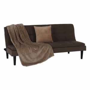CANAPEA EXTENSIBILA LARAMA, MARO, DIN TEXTIL SI LEMN, STIL MODERN, TK