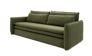 CANAPEA EXTENSIBILA SENSE SLIM, GRUPA I, CONFECTIONATA DIN METAL, SPUMA POLIURETANICA SI TEXTIL, STIL MODERN - Img 2