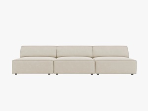 CANAPEA JODIE, 3 LOCURI, 240 CM, DIVERSE CULORI SI MATERIALE, DESIGN DEOSEBIT - Img 4