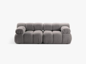 CANAPEA MODULARA BELLIS, 2 LOCURI, 188 CM, TAPITERIE BOUCLE, DIVERSE CULORI, DESIGN DEOSEBIT