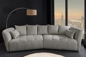 CANAPEA, ROYAL, 295CM, HUSA DETASABILA DE MATERIAL BOUCLE, ARTIM GROUP SELECTION