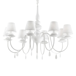 CANDELABRU BLANCHE SP8, ALB, DIN METAL, STIL CLASIC