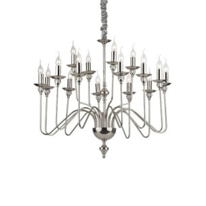 CANDELABRU DESIGN CLASICE, ARTU' SP16, NICKEL, IDEAL LUX