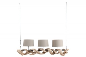 CANDELABRU DIN LEMN RECICLAT VIGINE 160CM STIL RUSTIC - Img 5