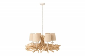 CANDELABRU EUFORIA II 80 CM 39616 NATURAL STIL RUSTIC - Img 6