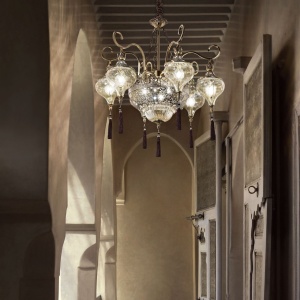 CANDELABRU HAREM SP9, MARO, DIN METAL, STIL VINTAGE - Img 2