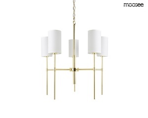 CANDELABRU IMPERIO 5, AURIE, CONFECTIONAT DIN METAL, STIL MODERN