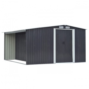 CASUTA DE GRADINA/SCULE CU DEPOZIT DE LEMNE 335CM, ARTIM GROUP SELECTION