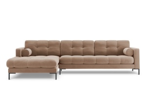 COLTAR CONFORTABIL BALI 293CM, TAPITERIE DIN CATIFEA, BEIGE BLU 28, STANGA, STIL MODERN, ARTIM GROUP SELECTION - Img 4