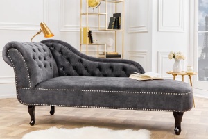 COLTAR/DIVAN 170CM, CATIFEA STRUCTURATA GRI, STIL CHESTERFIELD - Img 6