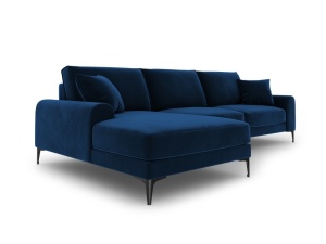 COLTAR ELEGANT STANGA 254CM, MADARA 5 LOCURI, DIVERSE CULORI, MATERIAL CATIFEA, ARTIM GROUP COLLECTION - Img 10