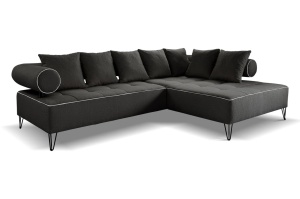 COLTAR ELEGANT, VIVIENNE, 300CM, STOFA NEAGRA, ARTIM GROUP SELECTION