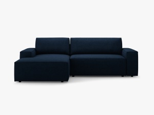 COLTAR EXTENSIBIL JODIE, STANGA, 3 LOCURI, 246 CM, DIVERSE CULORI SI MATERIALE, DESIGN DEOSEBIT - Img 13