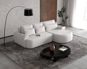 COLTAR, MODEL 2024, OLIVIO L, IN DIVERSE NUANTE, MATERIAL DE CALITATE BOUCLE, DESIGN DEOSEBIT - Img 2