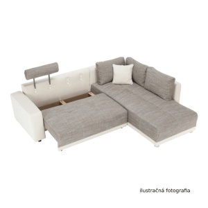 COLTAR ORLAN, NEGRU/GRI, DIN TEXTIL-STOFA SI MICROFIBRA, UNIVERSAL (S/D), STIL MODERN, TK - Img 4