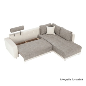 COLTAR ORLAN, TURCOAZ, DIN TEXTIL-STOFA SI MICROFIBRA, UNIVERSAL (S/D), STIL MODERN, TK - Img 6