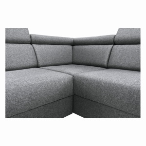 COLTAR SADAH, MODEL DREAPTA, GRI, DIN TEXTIL, EXTENSIBIL, SPATIU DEPOZITARE, STIL MODERN, TK - Img 5