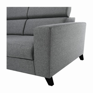COLTAR SADAH, MODEL STANGA, GRI, DIN TEXTIL, EXTENSIBIL, SPATIU DEPOZITARE, STIL MODERN, TK - Img 6