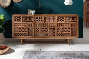 COMODA/BUFET, MARRAKECH 160CM, DIN LEMN MASIV DE MANGO, ARTIM GROUP SELECTION - Img 1