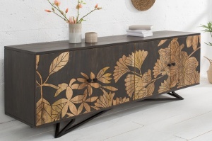 COMODA CU MOTIVE FLORALE 160CM, JUNGLE MANGO, DESIGN MODERN, ARTIM GROUP SELECTION - Img 2