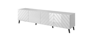 COMODA TV, ABETTO 200CM, DIN PLACI LAMINATE SI MDF, ALBA, DESIGN MODERN